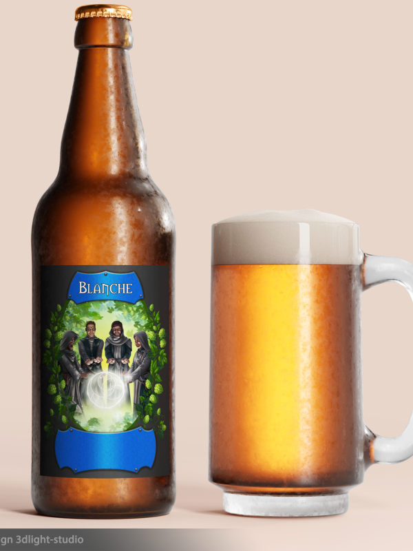 Illustration pour étiquette de Bière